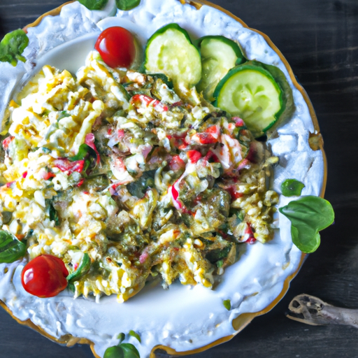 Imitation Crab Pasta Salad